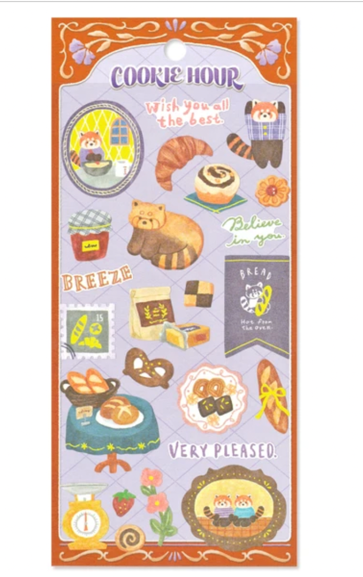 Mindwave Cookie Hour Bear Sticker Sheet