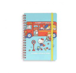 Sanrio Characters New Life B6 Spiral Notebook