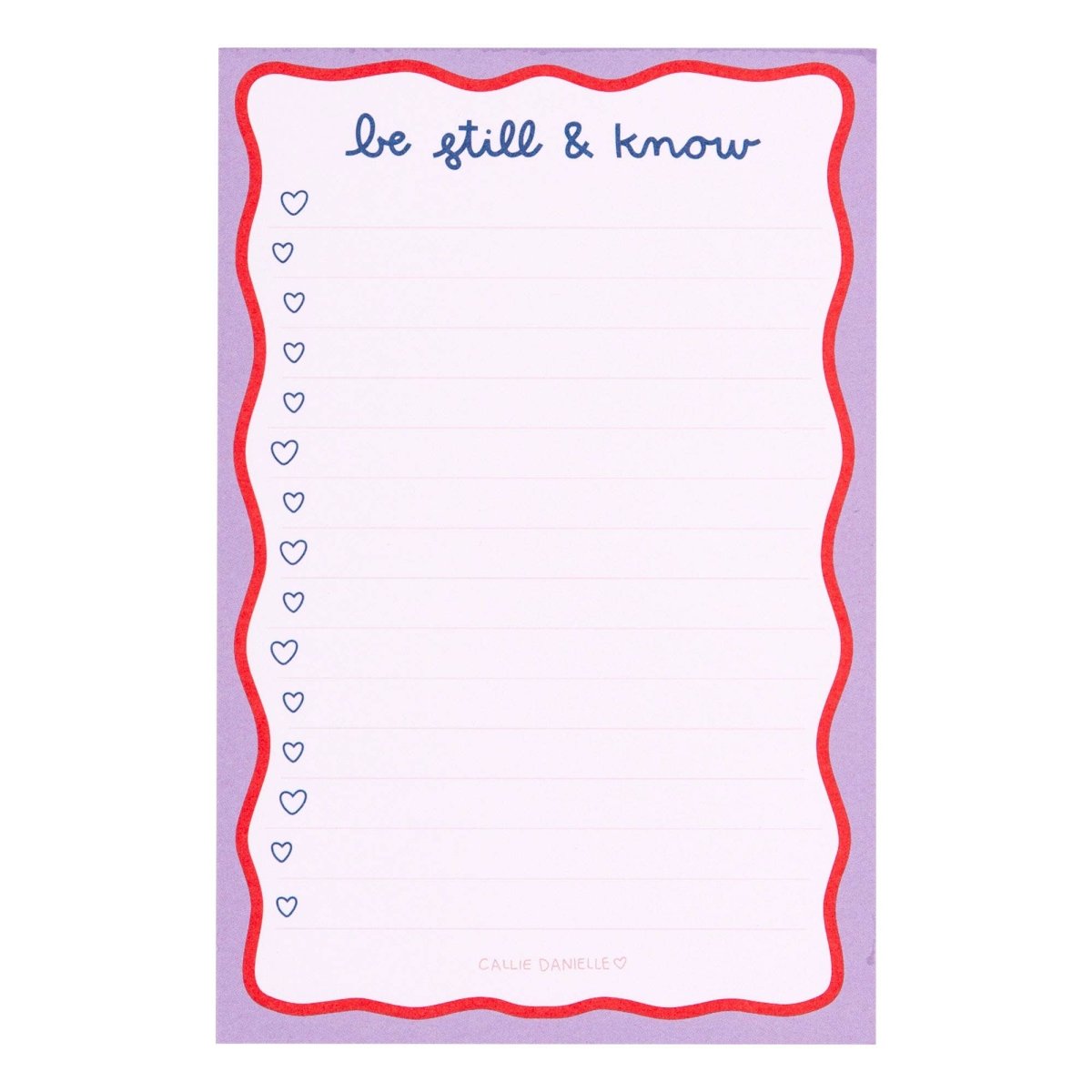 Be Still & Know Notepad - Paper Mochi