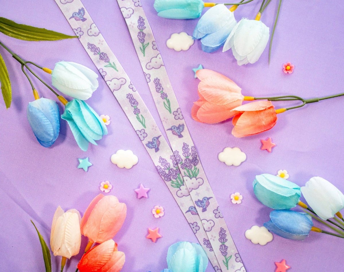 Lavender Dreams Lanyard - Paper Mochi