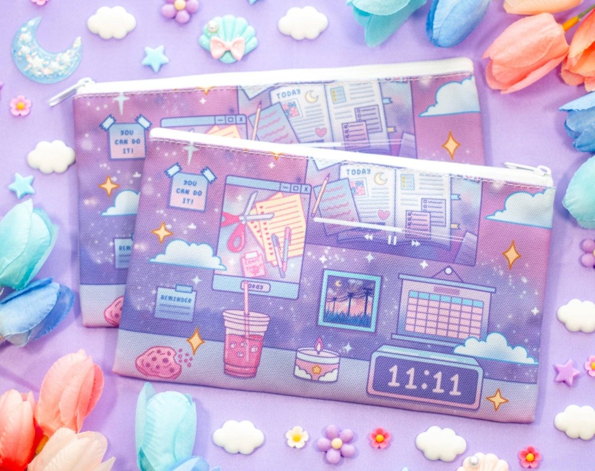 Study Night Pencil Case - Paper Mochi
