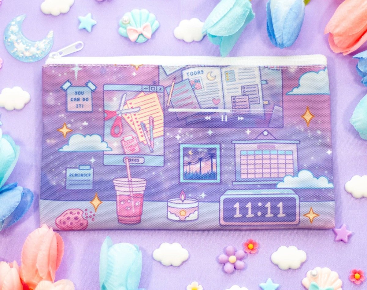 Study Night Pencil Case - Paper Mochi