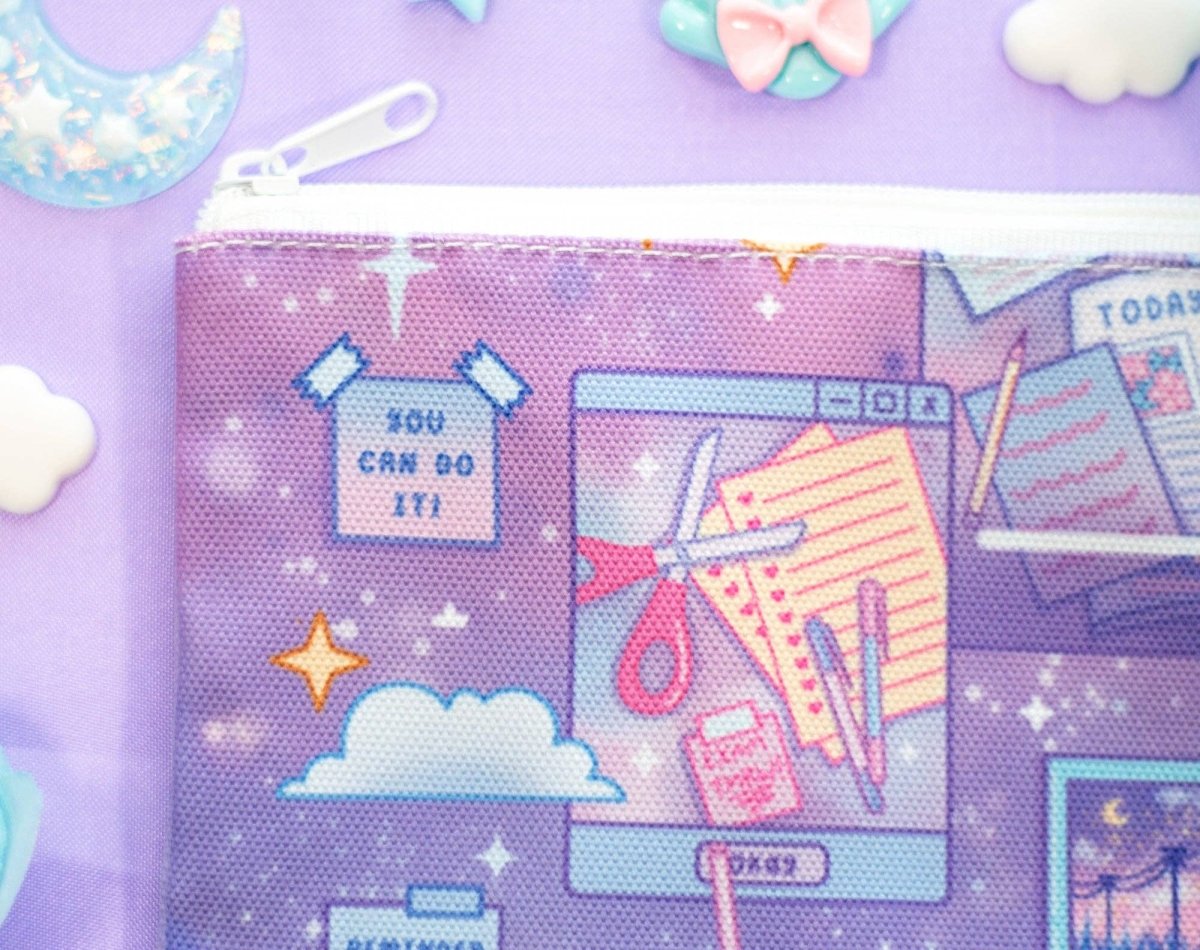 Study Night Pencil Case - Paper Mochi