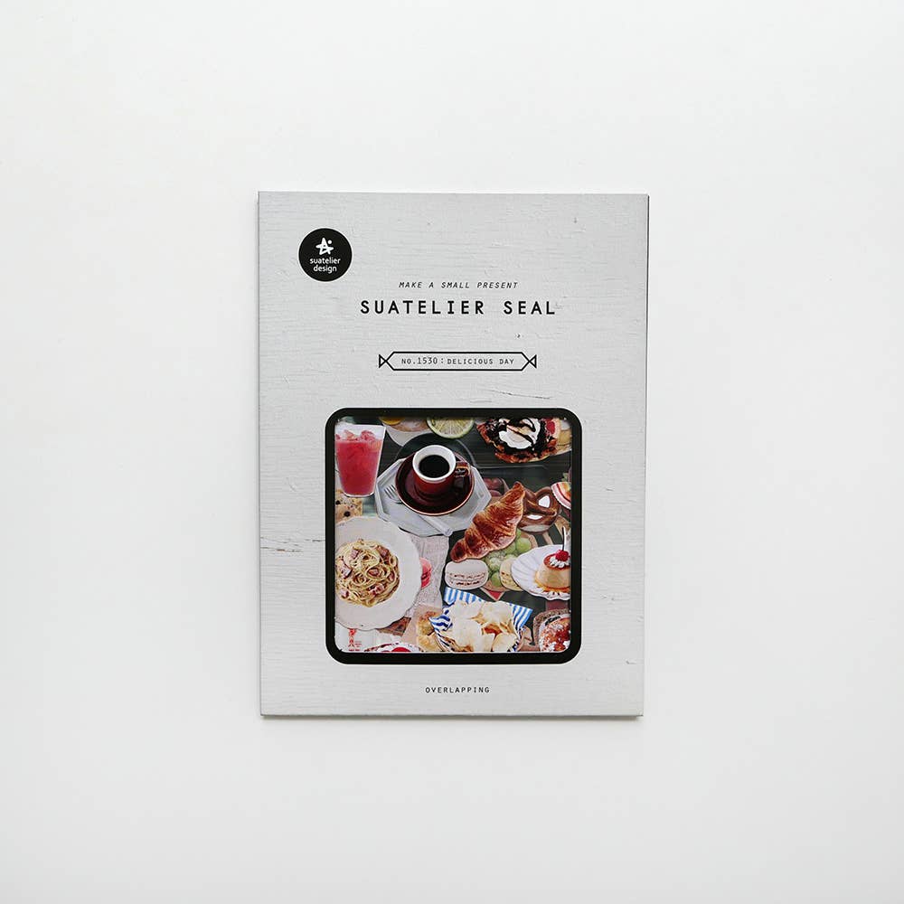 Suatelier Delicious Day Flake Stickers - Paper Mochi