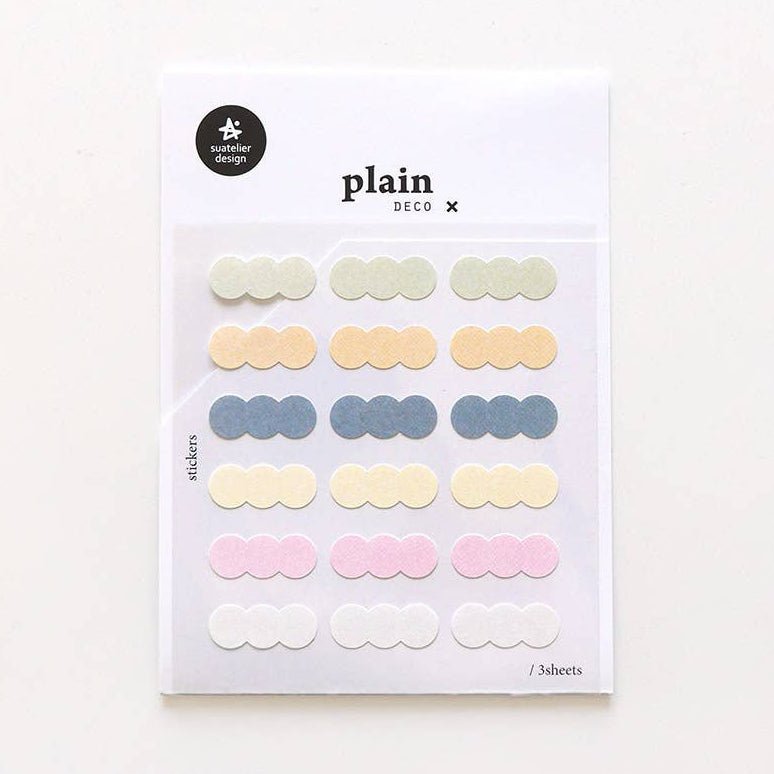 Suatelier Design Pastel Journal Stickers - Paper Mochi