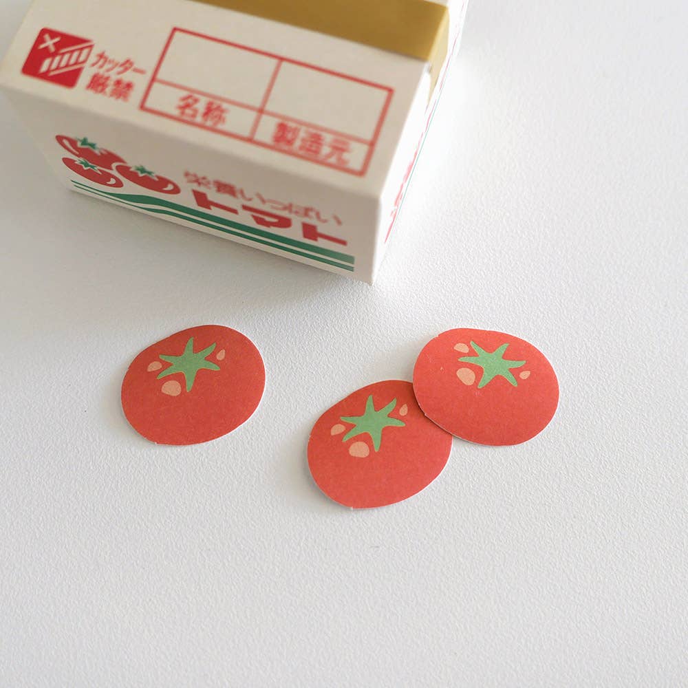 Suatelier Design Vegetable Flake Stickers - Paper Mochi