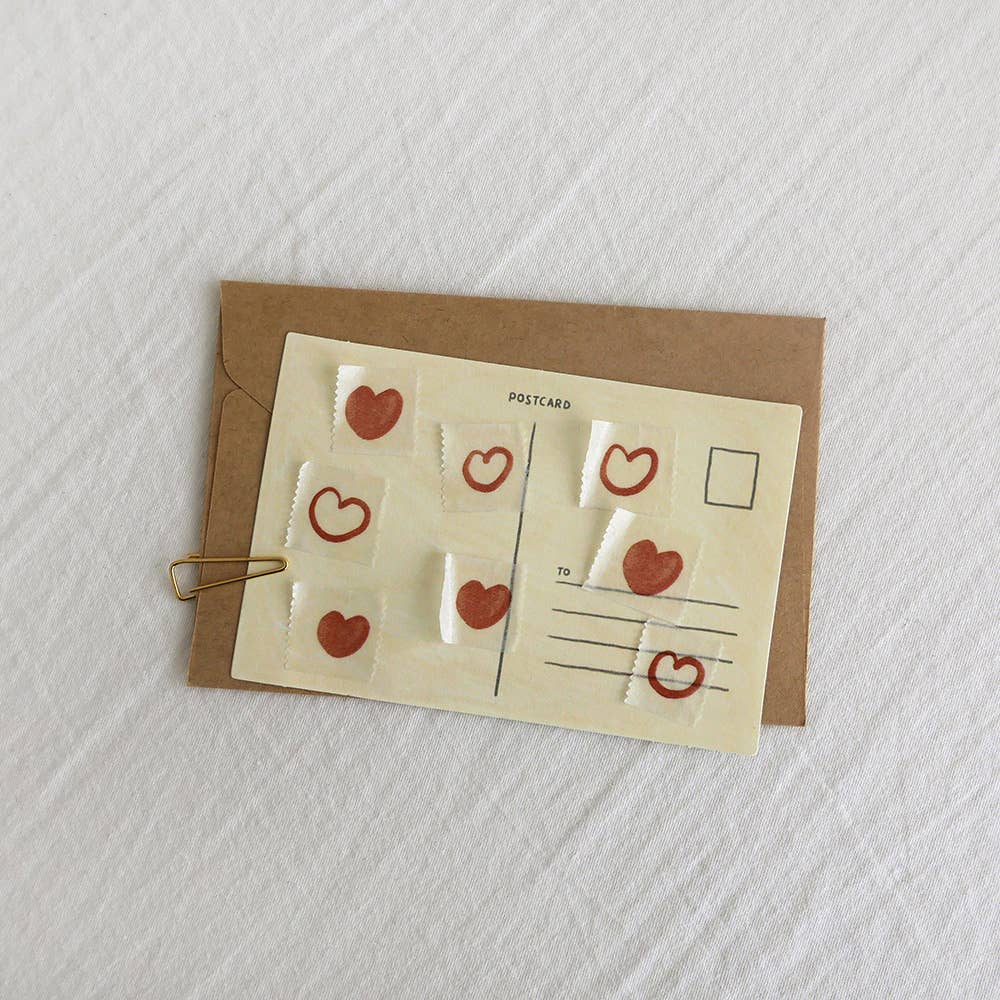 Suatelier Mini Hearts Washi Tape - Paper Mochi