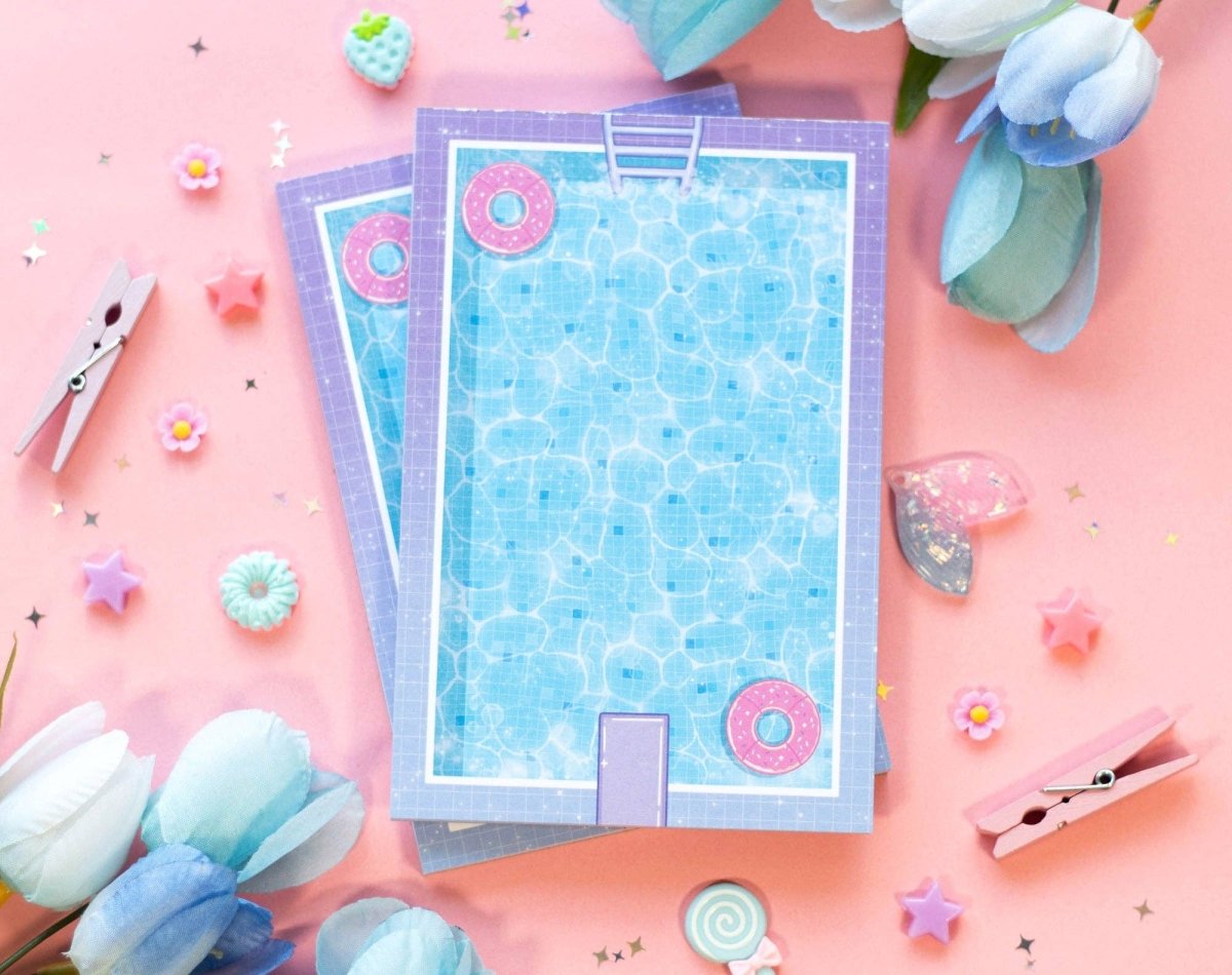 Swimming Pool Notepad - Paper Mochi
