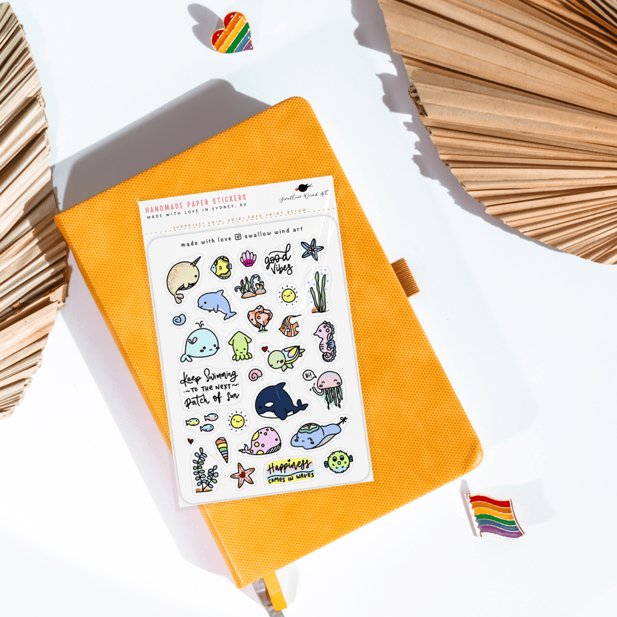 Under The Sea Sticker Sheet - Paper Mochi