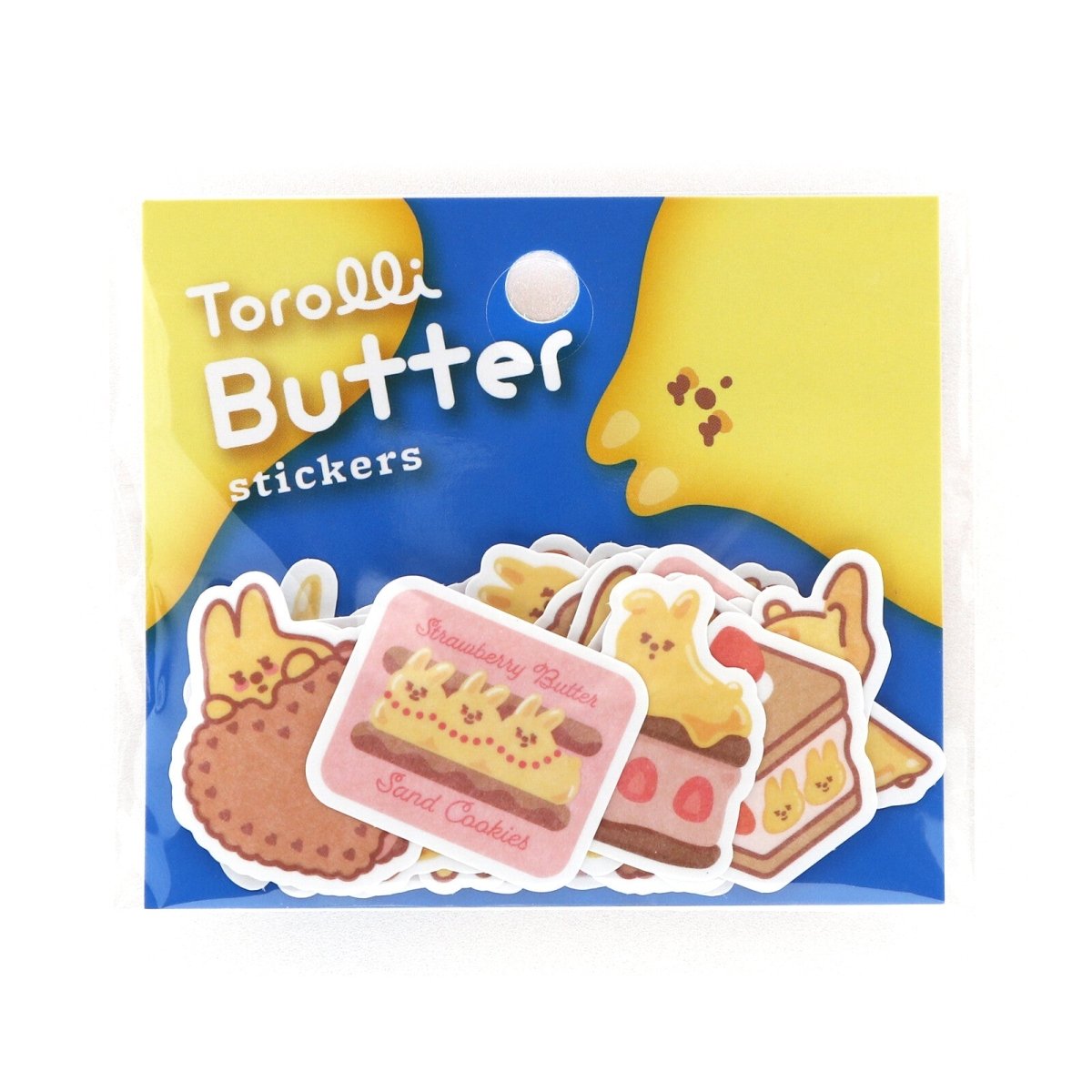 World Craft Torolli Butter Flake Stickers - Paper Mochi