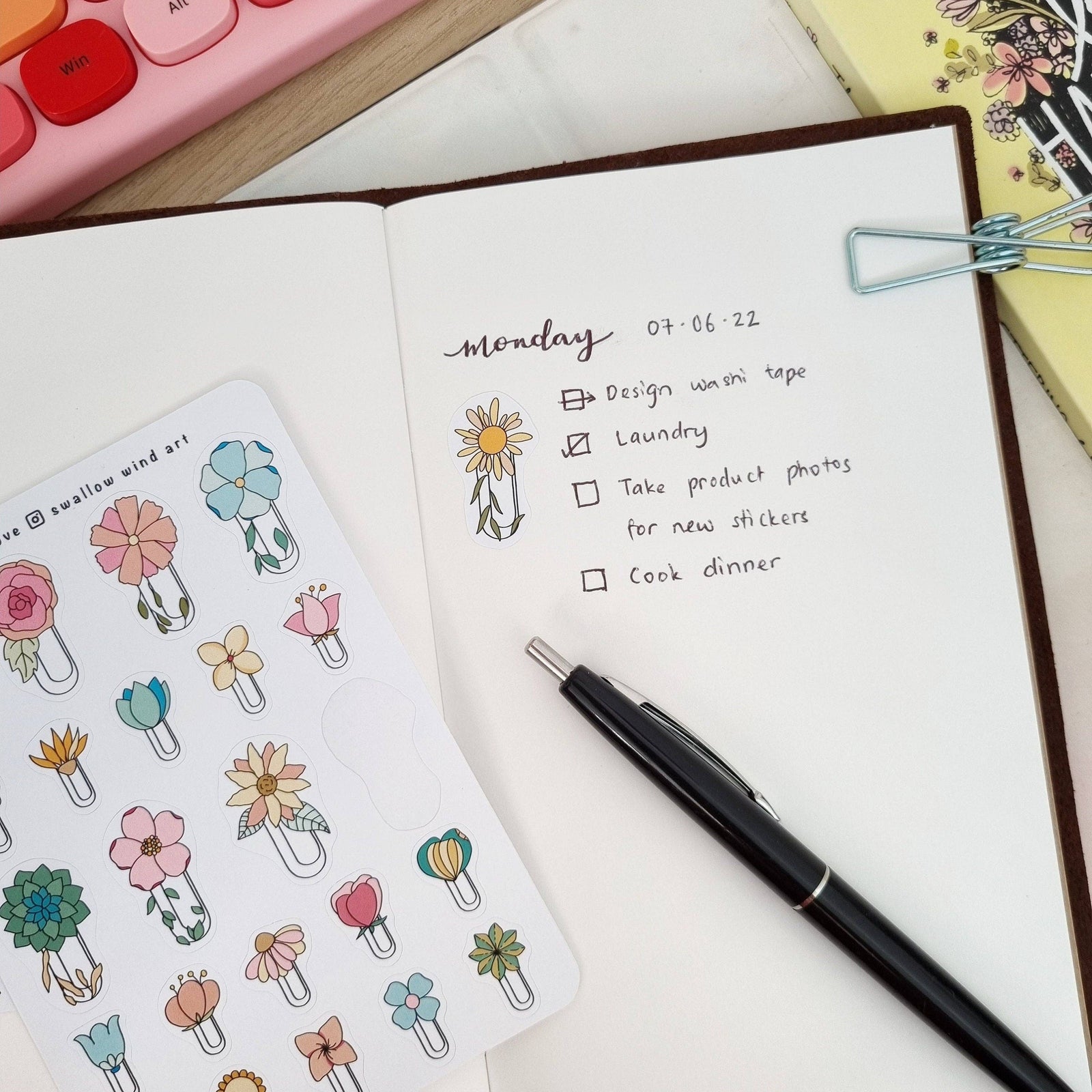 Best stickers for junk journaling - Paper Mochi
