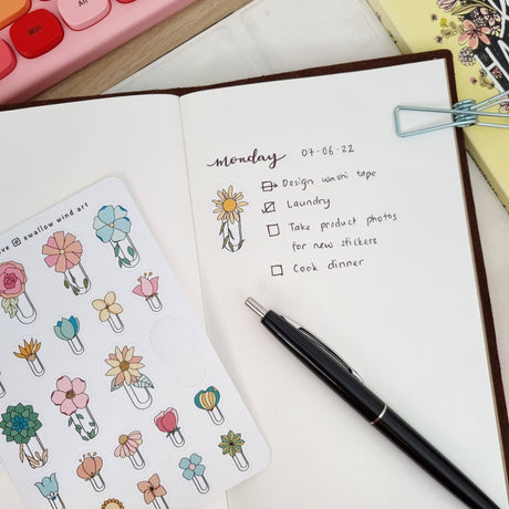 Best stickers for junk journaling - Paper Mochi