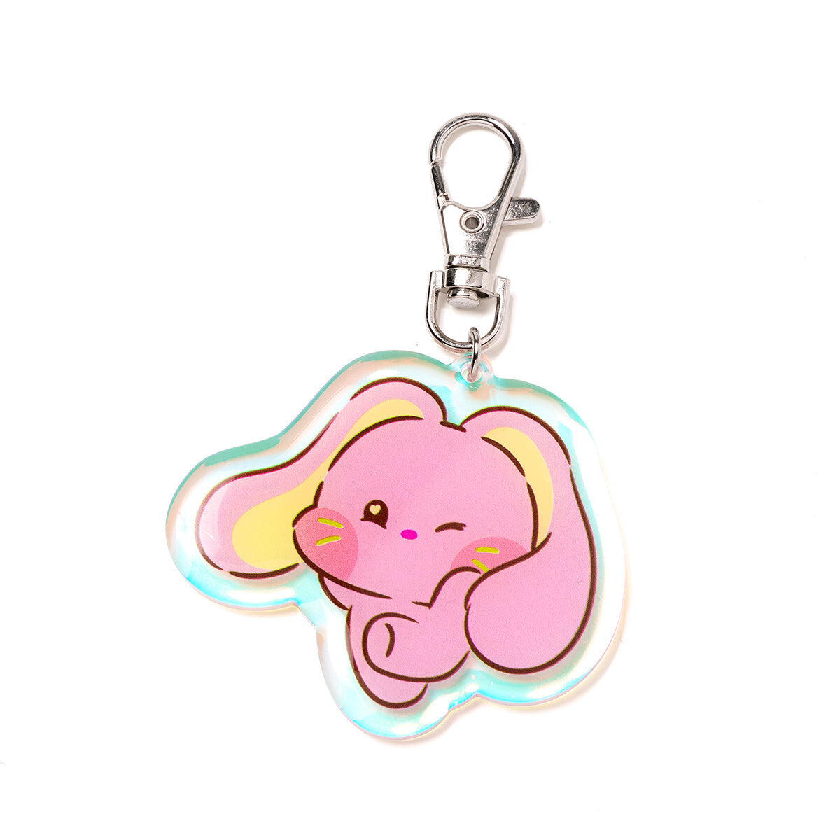 NewJeans Bunini Pink Acrylic Keychain