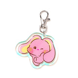 NewJeans Bunini Pink Acrylic Keychain