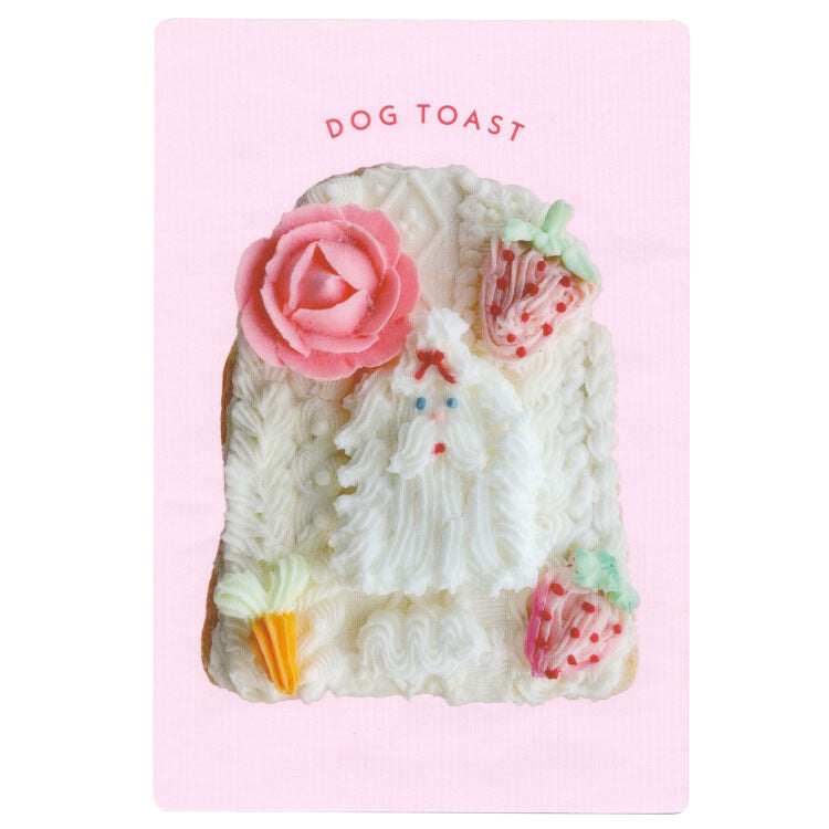 Clear Postcard - Dog Toast