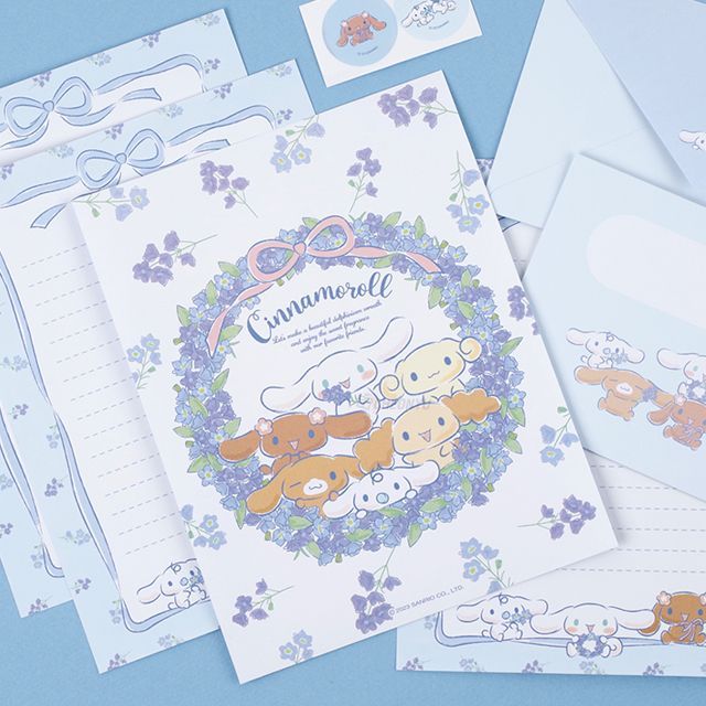 Cinnamoroll Letter Set