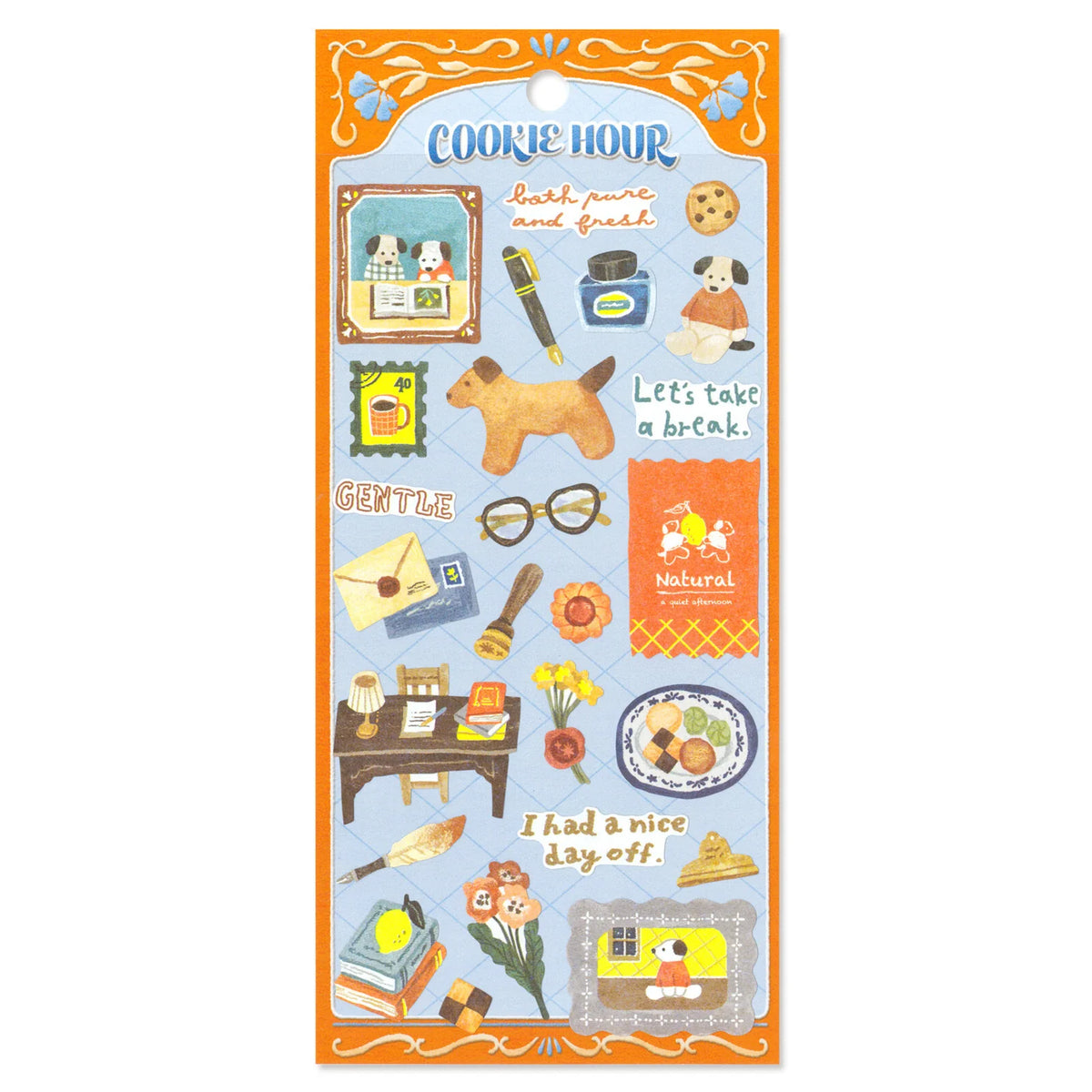 Mindwave Cookie Hour Dog Sticker Sheet