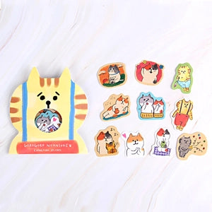 Gorogoro Nyansuke Sticker Pack