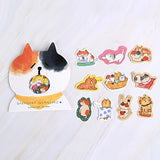 Gorogoro Nyansuke Spotty Cat Sticker Pack