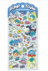 Mindwave Pump Town Three Friends Sticker Sheet