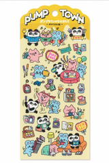 Mindwave Pump Nerdy Guys Sticker Sheet