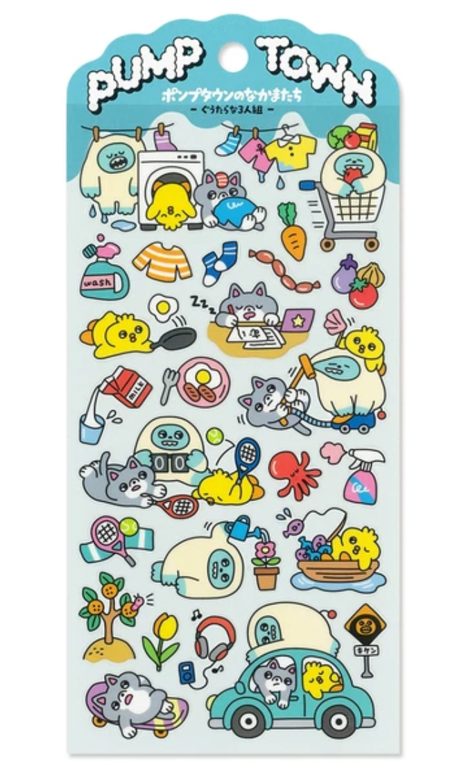 Mindwave Pump Sticker Sheet