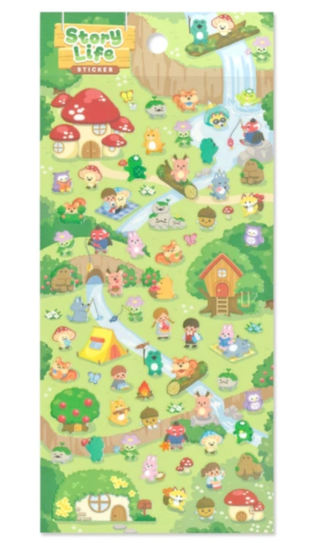 Mindwave Story Life Forest Sticker Sheet