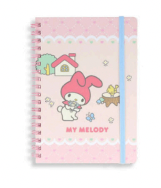 Sanrio My Melody New Life B6 Spiral Notebook