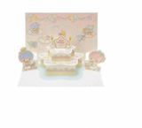 Sanrio Little Twin Stars Happy Birthday Message Card