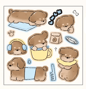 Baby Bear Sticker Sheet - Paper Mochi