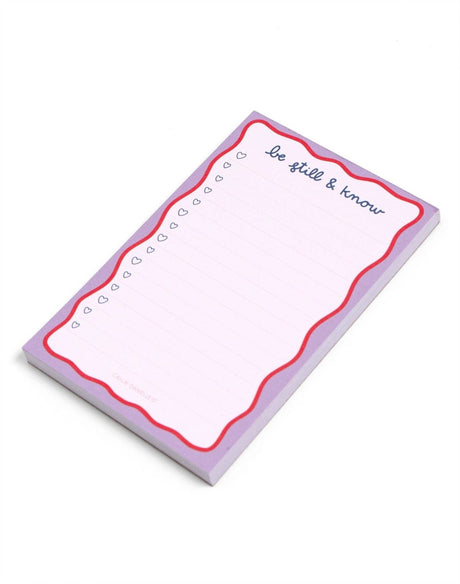 Be Still & Know Notepad - Paper Mochi