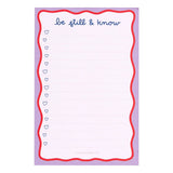 Be Still & Know Notepad - Paper Mochi