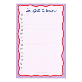 Be Still & Know Notepad - Paper Mochi