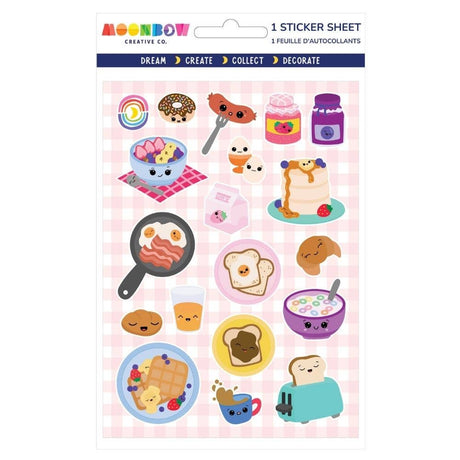 Breakie Buds Glossy Sticker Sheet - Paper Mochi