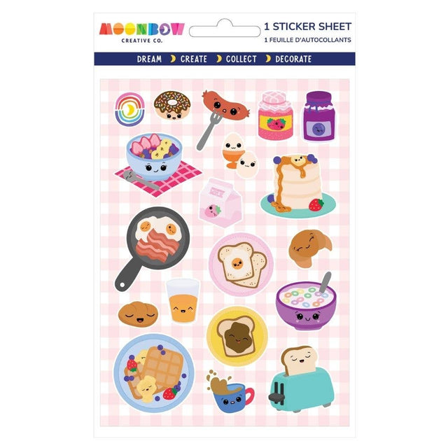 Breakie Buds Glossy Sticker Sheet - Paper Mochi