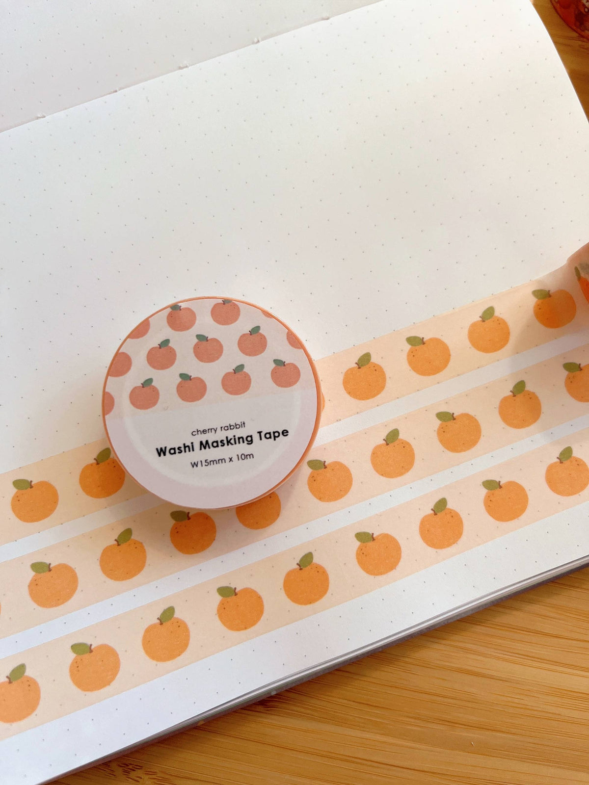 Orange Fruit Washi Tape