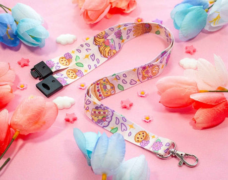Cafe Quest Lanyard - Paper Mochi
