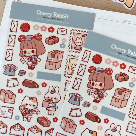Cherry's Postal Service Sticker Sheet no.081 - Paper Mochi