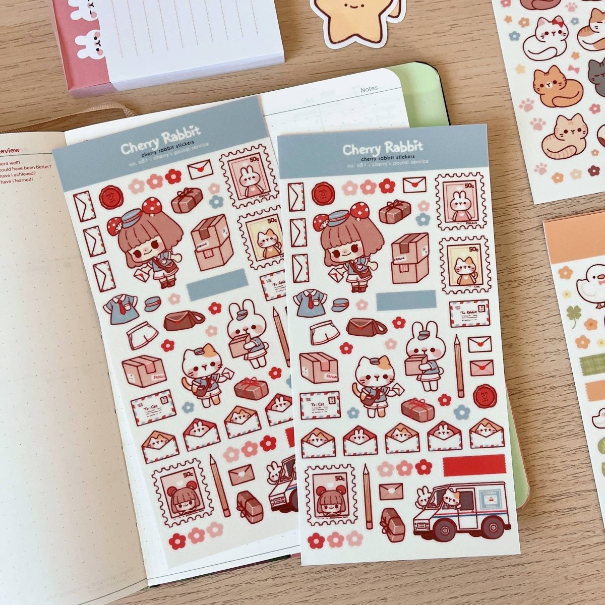 Cherry's Postal Service Sticker Sheet no.081 - Paper Mochi