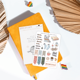 Cosy Feels Winter Sticker Sheet - Paper Mochi