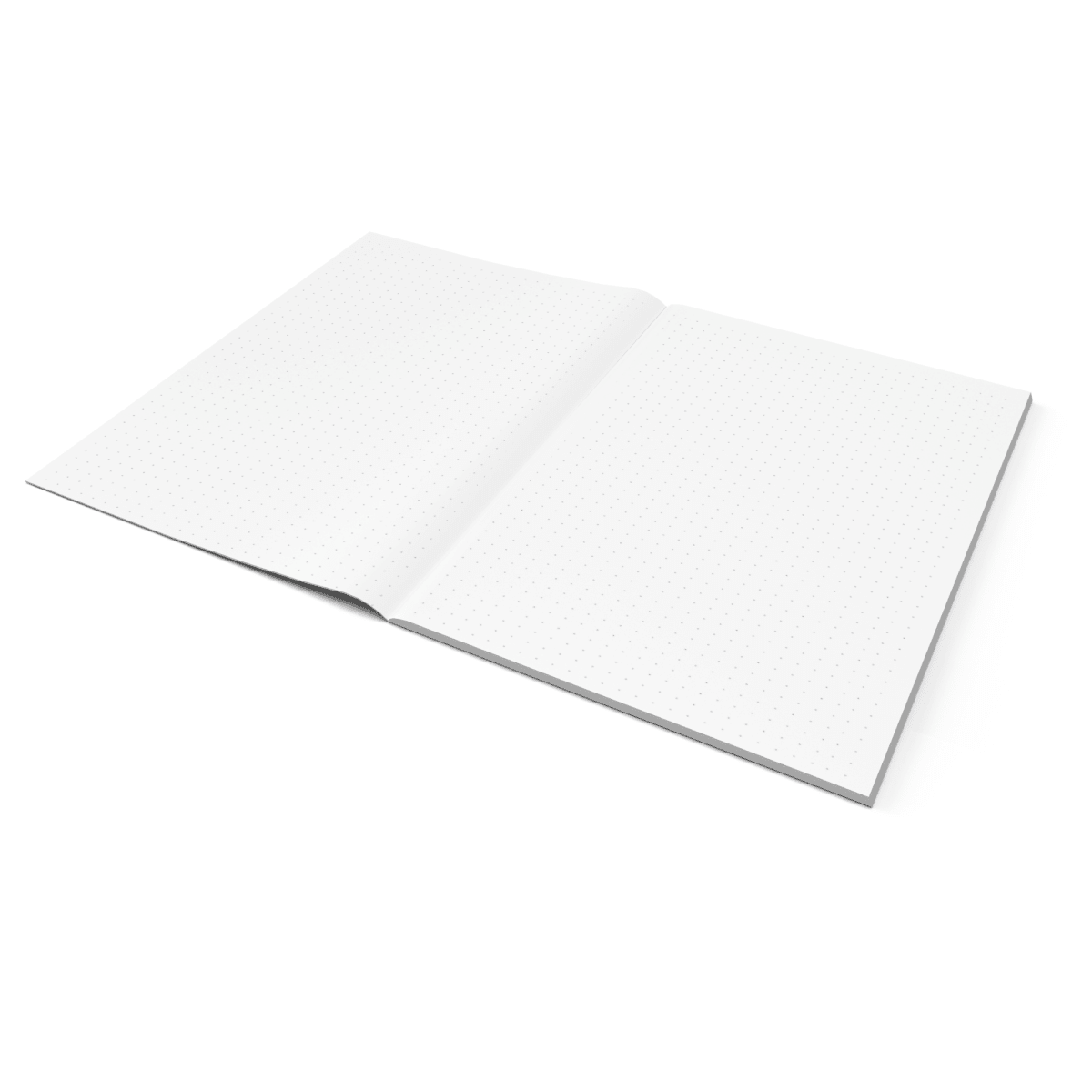 Dot Grid Notebook Cherry Gingham - Paper Mochi