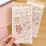 Duck Friends Sticker Sheet - Paper Mochi