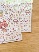 Duck Friends Sticker Sheet - Paper Mochi