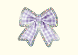 Bow Glitter Sticker