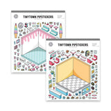 Floats & Fries Isometric Stickers - Paper Mochi