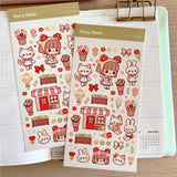 Flower Shop Sticker Sheet - Paper Mochi