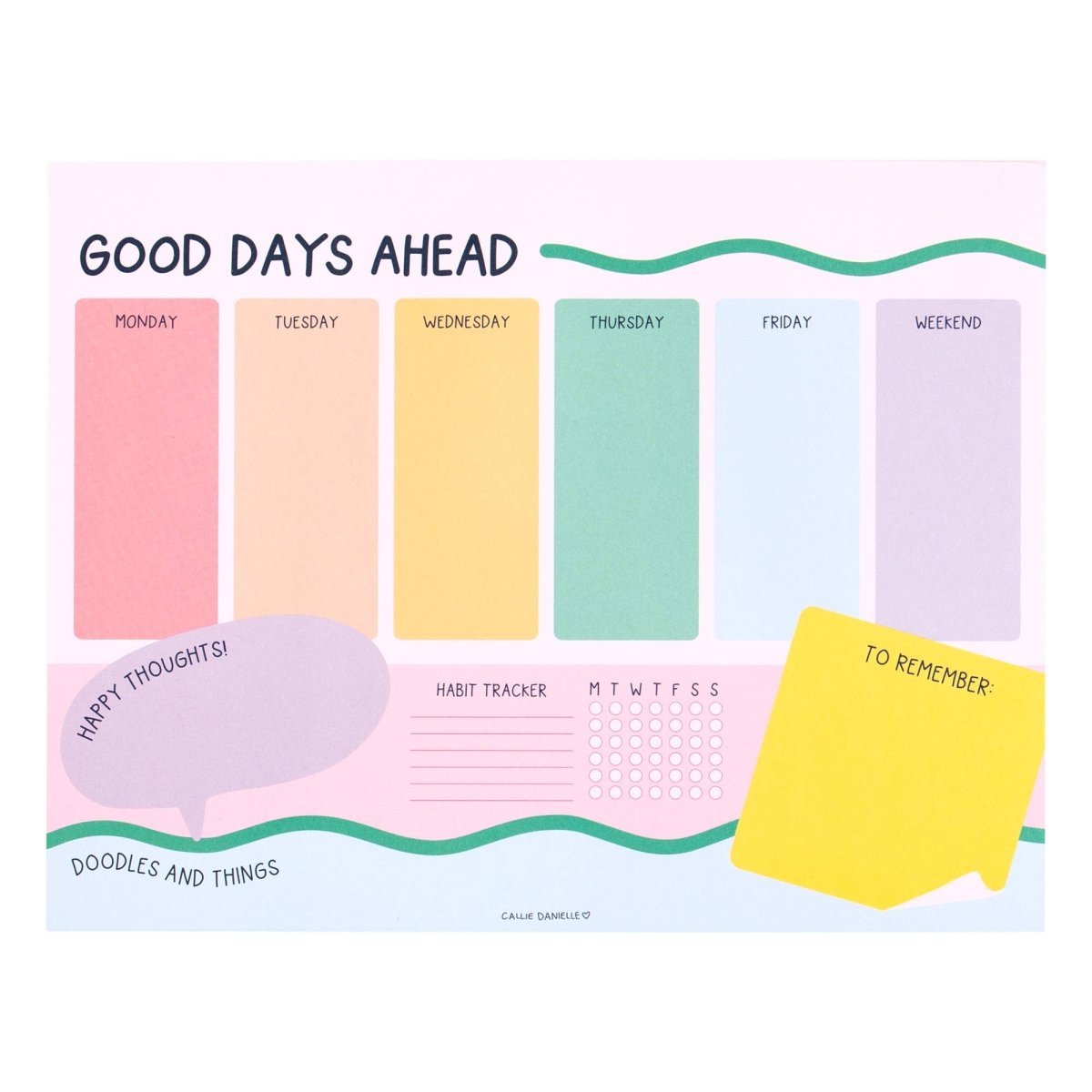 Good Days Ahead Notepad - Paper Mochi