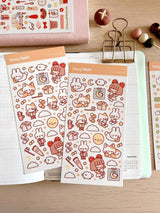 Good Night Sticker Sheet - Paper Mochi