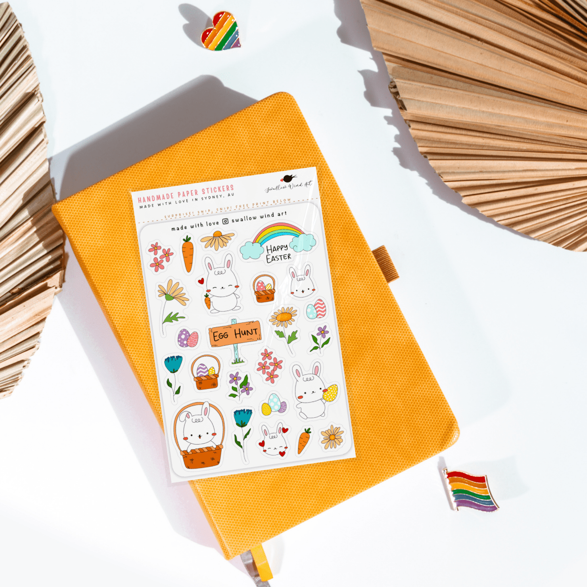 Groodle at a Cafe Sticker Sheet - Paper Mochi