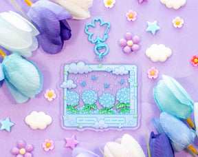 Hydrangea Dreams Keychain - Paper Mochi